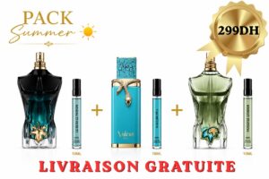 PACK - 10ml Le Beau Le Parfum + 10ml Vulcan Feu + 10ml Le Beau Paradise Garden